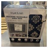Machine Washable Area Rug - Wide + Ash Washable Ar