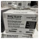 Case Of (1000) Large Disposable Nitrile Gloves