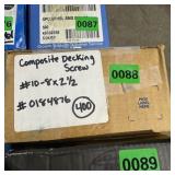 Assorted Hardware Box - Box Of Assorted Hardware (