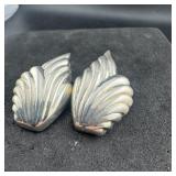 Sterling Silver  Earrings, Marked 925, 6.6 Grams