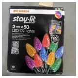 Sylvania Stay-lit Led Mini Lights (2 Sets Of 50) -