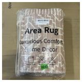 Machine Washable Area Rug - Size Uncertain, Approx