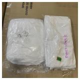 White Washcloth Set - Quantity Unclear.