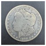 Rare 1879-cc Morgan Silver Dollar