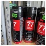 3m Super 77 Spray Adhesive - Four Cans, 16.75 Oz E