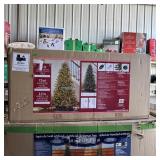 7.5 Ft Artificial Christmas Tree W/ 1,850 Radiant