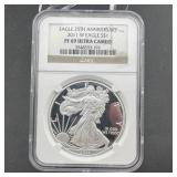 2011-w Proof American Silver Eagle One Ounce Grade