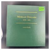 Empty Morgan Dollar 1892-1921 ( Archival Quality)