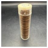 Roll Of 1966-d Bu Lincoln Cents. Per Wrapper, Per