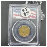 Jamaican Half Penny - Bcgs Genuine - World Trade C