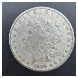 1890-s Morgan Silver Dollar