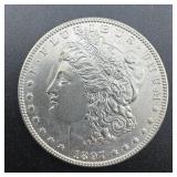 1897 Morgan Silver Dollar