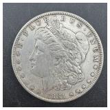 1881 Morgan Silver Dollar