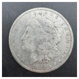 1897-O Morgan Silver Dollar
