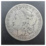 1883 Morgan Silver Dollar