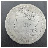 1883 Morgan Silver Dollar