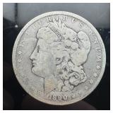 1890 Morgan Silver Dollar