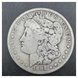 1892-O Morgan Silver Dollar