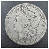1880 Morgan Silver Dollar