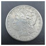 1902-O Morgan Silver Dollar