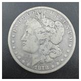 1878 Morgan Silver Dollar