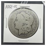 1882-cc Carson City Morgan Silver Dollar Mintage: