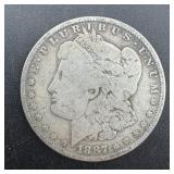 1887-O Morgan Silver Dollar