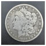1880 Morgan Silver Dollar