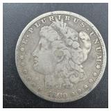 1880 Morgan Silver Dollar