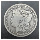 1900-O Morgan Silver Dollar
