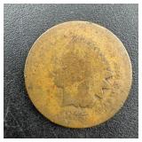 1875 Indian Head Cent Penny (mintage: 13,528,000)