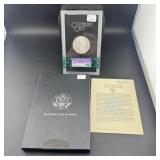 1884-cc Cac Ms61 Gsa Hoard Morgan Silver Dollar -