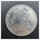1884-O Morgan Silver Dollar
