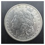1890-O Morgan Silver Dollar