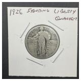 1926 Standing Liberty Silver Quarter