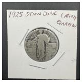 1925 Standing Liberty Silver Quarter
