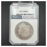 1885-O Morgan Silver Dollar PCI MS68
