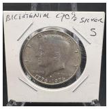 1776ï¿½1976-s 90% Silver Kennedy Half Dollar