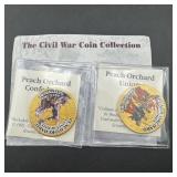 Civil War Colorized Coin Set