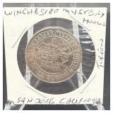 Winchester Mystery House Token California