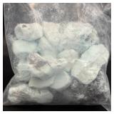 Bag Natural Raw Turquoise