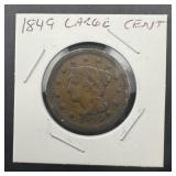 1849 Large Cent