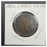1852 Large Cent
