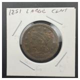 1851 Large Cent
