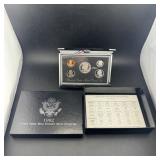1992 U.s. Mint Premier Silver Proof Set Boxed