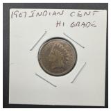 1907 Indian Head Cent High Grade