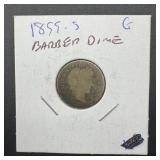 1899-S Barber Dime
