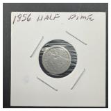 1856 Seated Half Dime