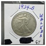 1943-s Walking Liberty Silver Half Dollar