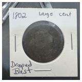 1802 Draped Bust Large Cent